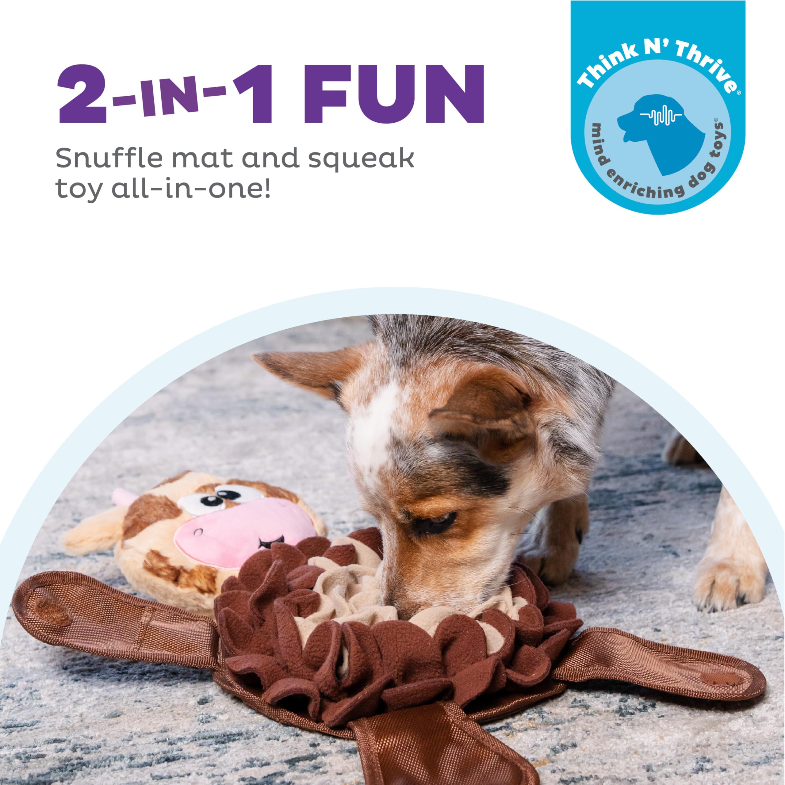 Outward Hound Snuffle Palz: alfombra-snuffle antideslizante para juego seguro
