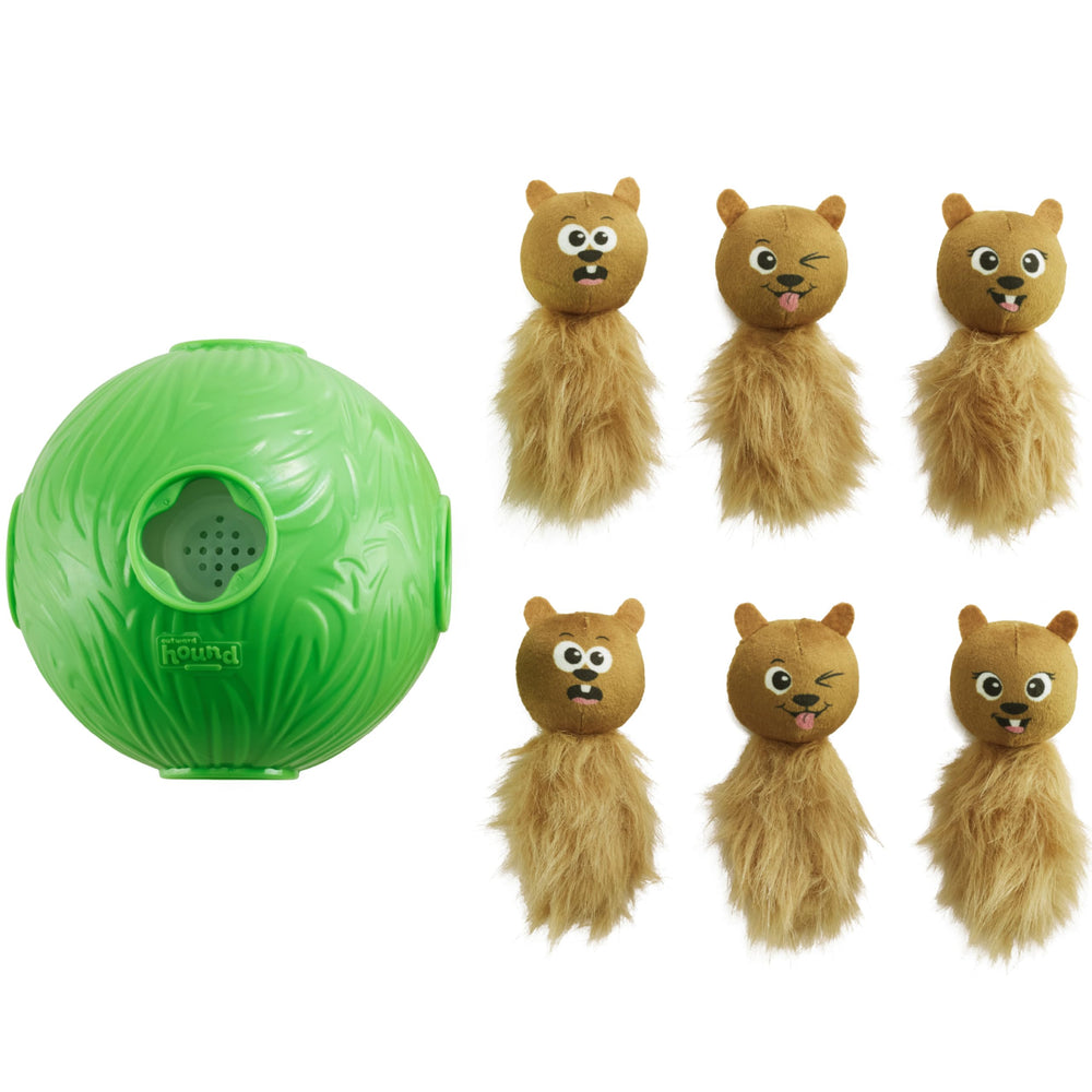 Outward Hound Snuffle N' Treat Ball balon intermedio para perros y estimula el olfato