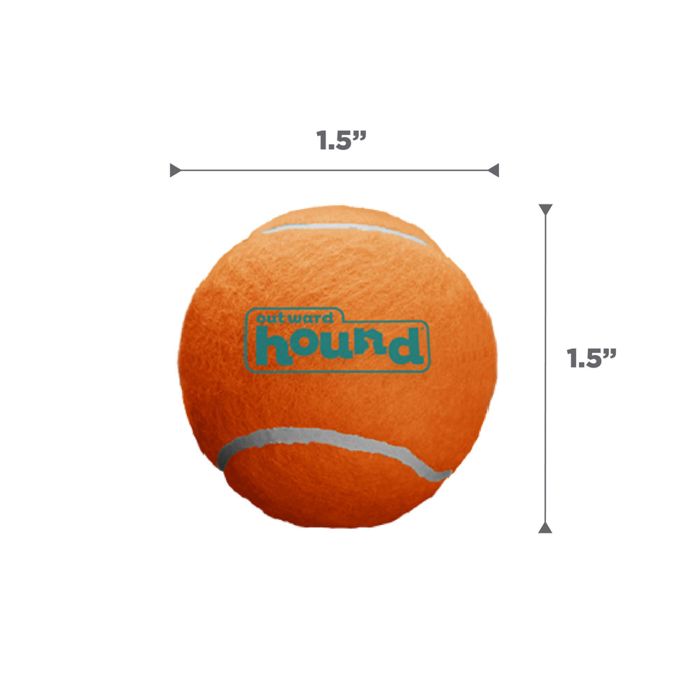 Outward Hound Squeaker Ballz pack 4 unidades para sesiones de juego
