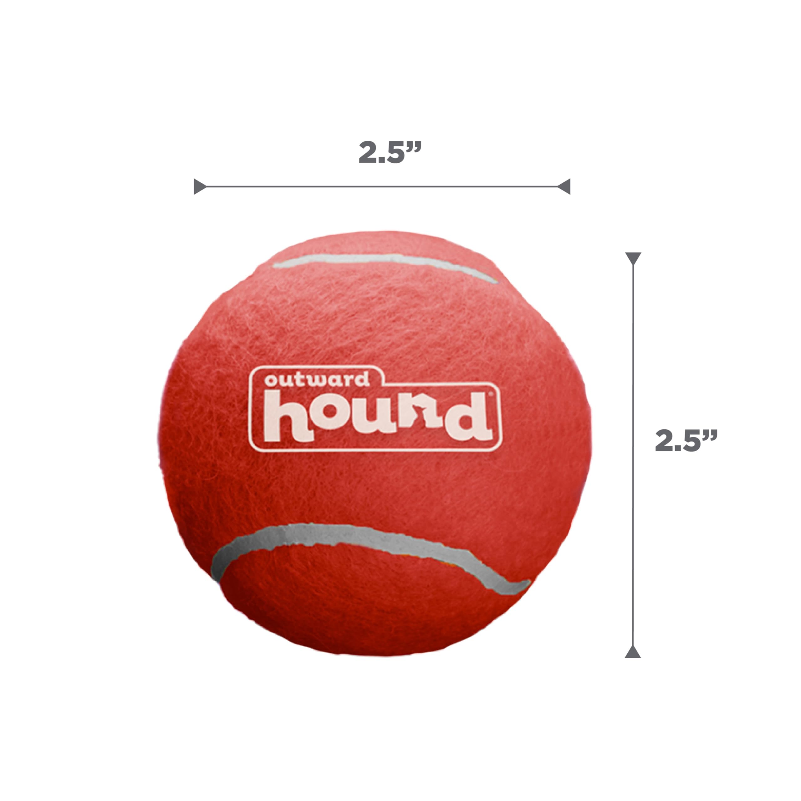 Outward Hound Squeaker Ballz: ideal para perros menores de 50 libras, seguridad y diversión supervisada.