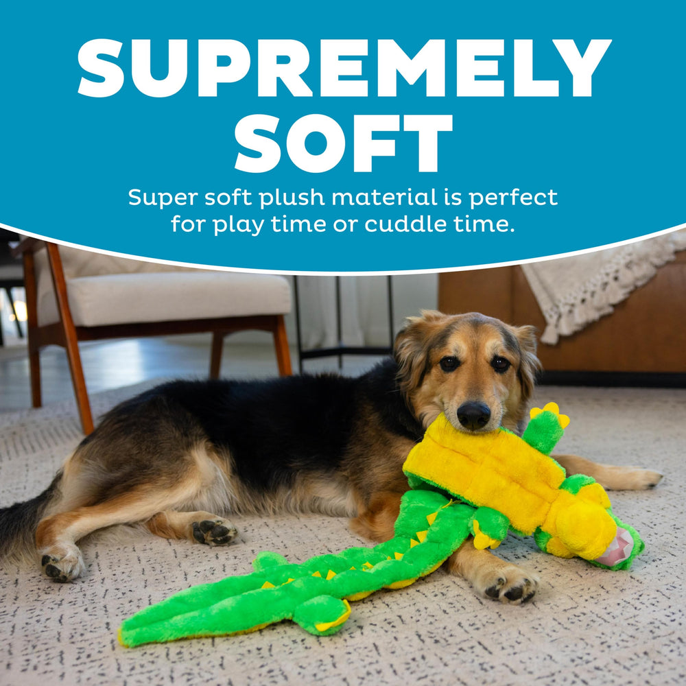 Outward Hound Squeaker Matz Gator XXL para juego de tira y afloja