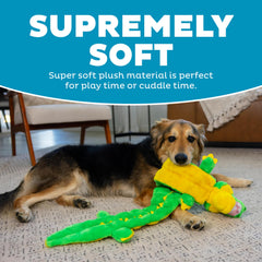 Outward Hound Squeaker Matz Gator XXL para juego de tira y afloja