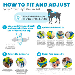 Outward Hound Standley Sport chaleco salvavidas para perro reflectantes mejor visibilidad nocturna