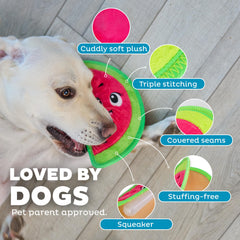 Outward Hound Tough Skinz costuras triple, mayor resistencia para sesiones largas.