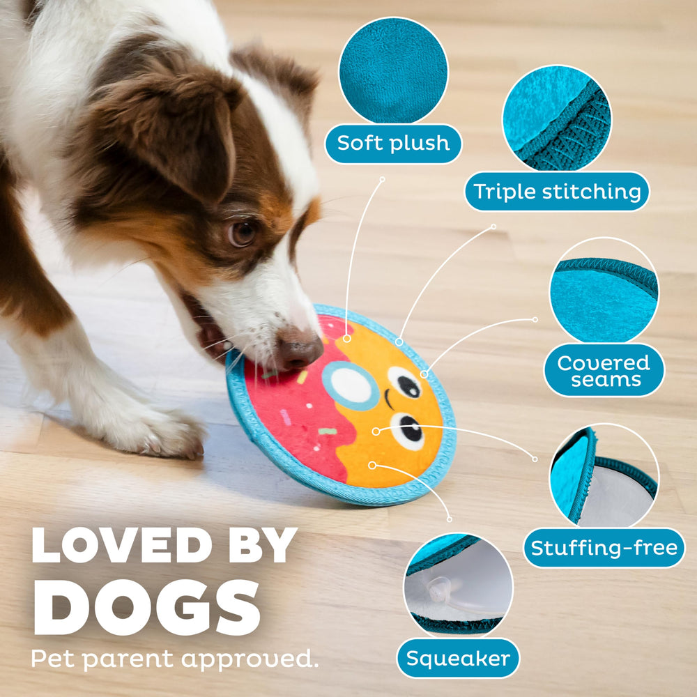 Outward Hound Tough Skinz Tamaño Pequeno: tamaño compacto ideal para razas pequeñas