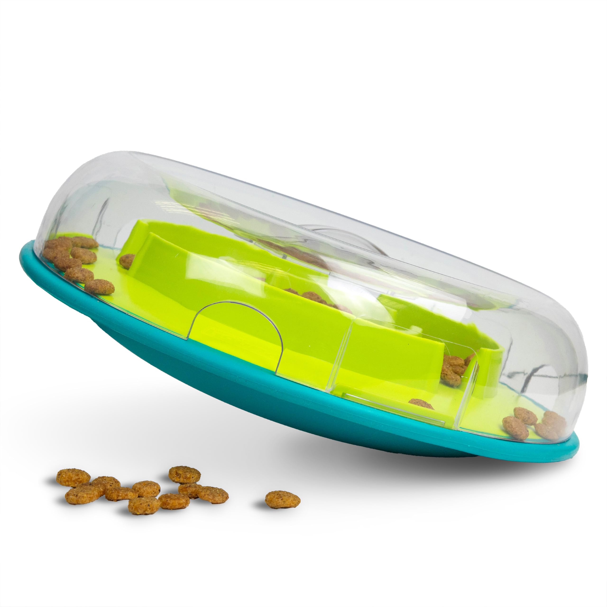 Outward Hound Wobble Bowl: tazón interactivo que estimula la mente del perro.
