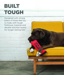 Outward Hound Firehose Fetch: versión con sonido que incentiva la caza y la búsqueda.