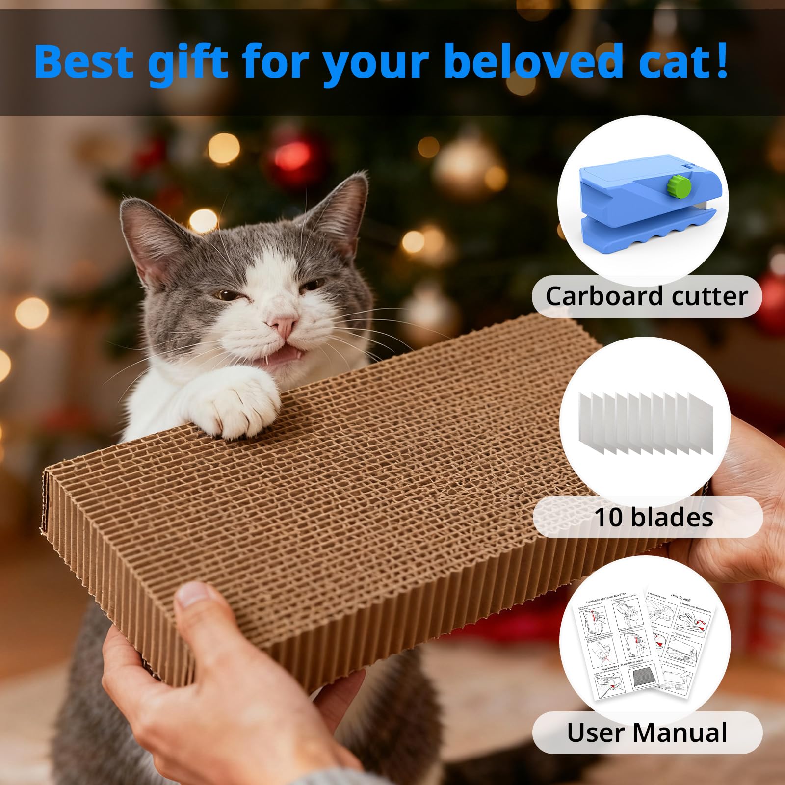 OUTXE regalo práctico para amantes de gatos y proyectos caseros.