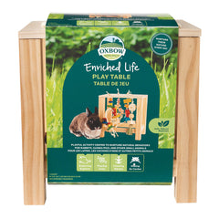 Oxbow Enriched Life Play Table: juguetes colgantes para masticación y exploración seguras