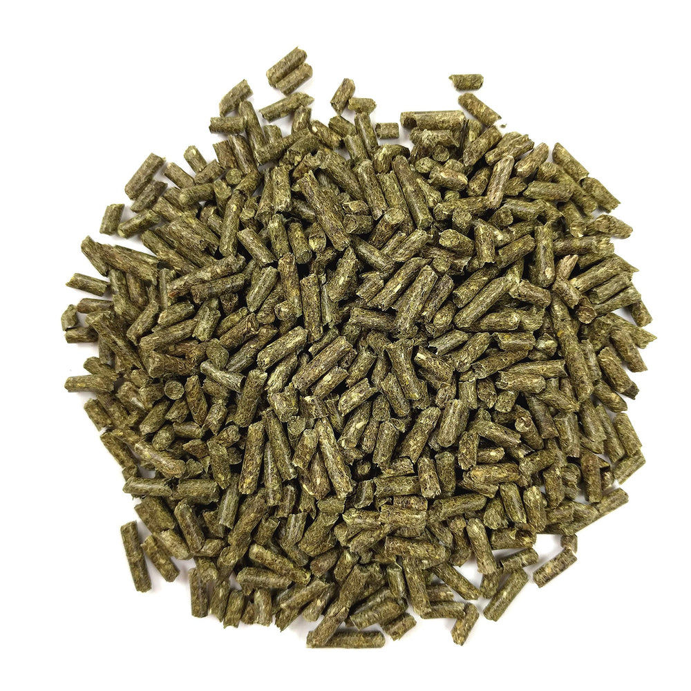 Pellets de Oxbow Essentials con proteína y calcio para desarrollo muscular.