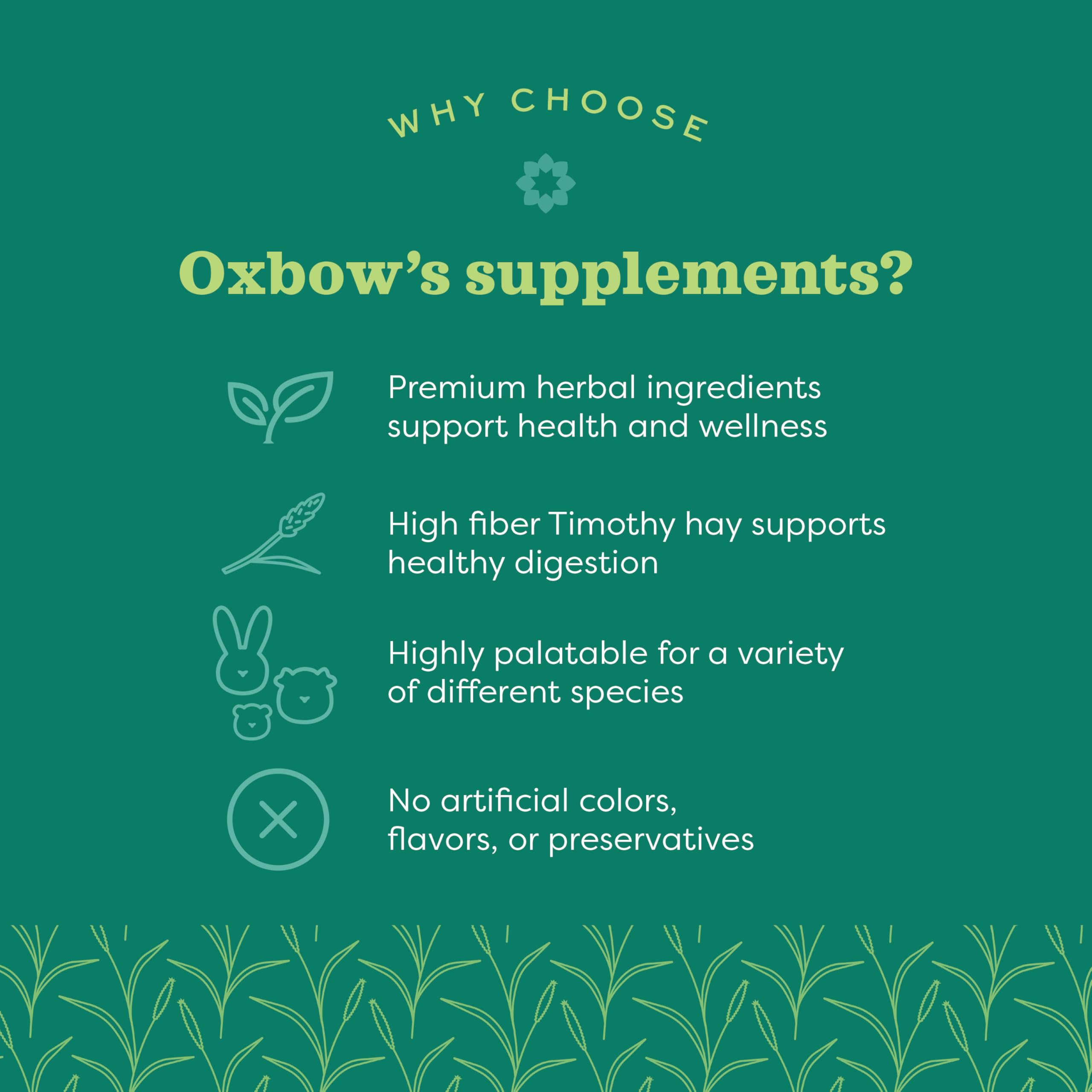 Oxbow Natural Science Joint Support: tableta texturada, palatable
