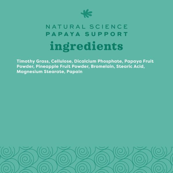 Oxbow Papaya Support sin colorantes ni conservantes artificiales