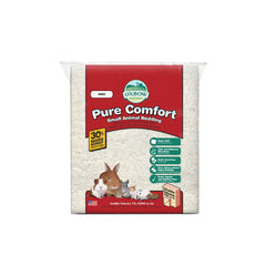 Oxbow Pure Comfort: cama de papel blanco, 72 litros, suave y absorbente.
