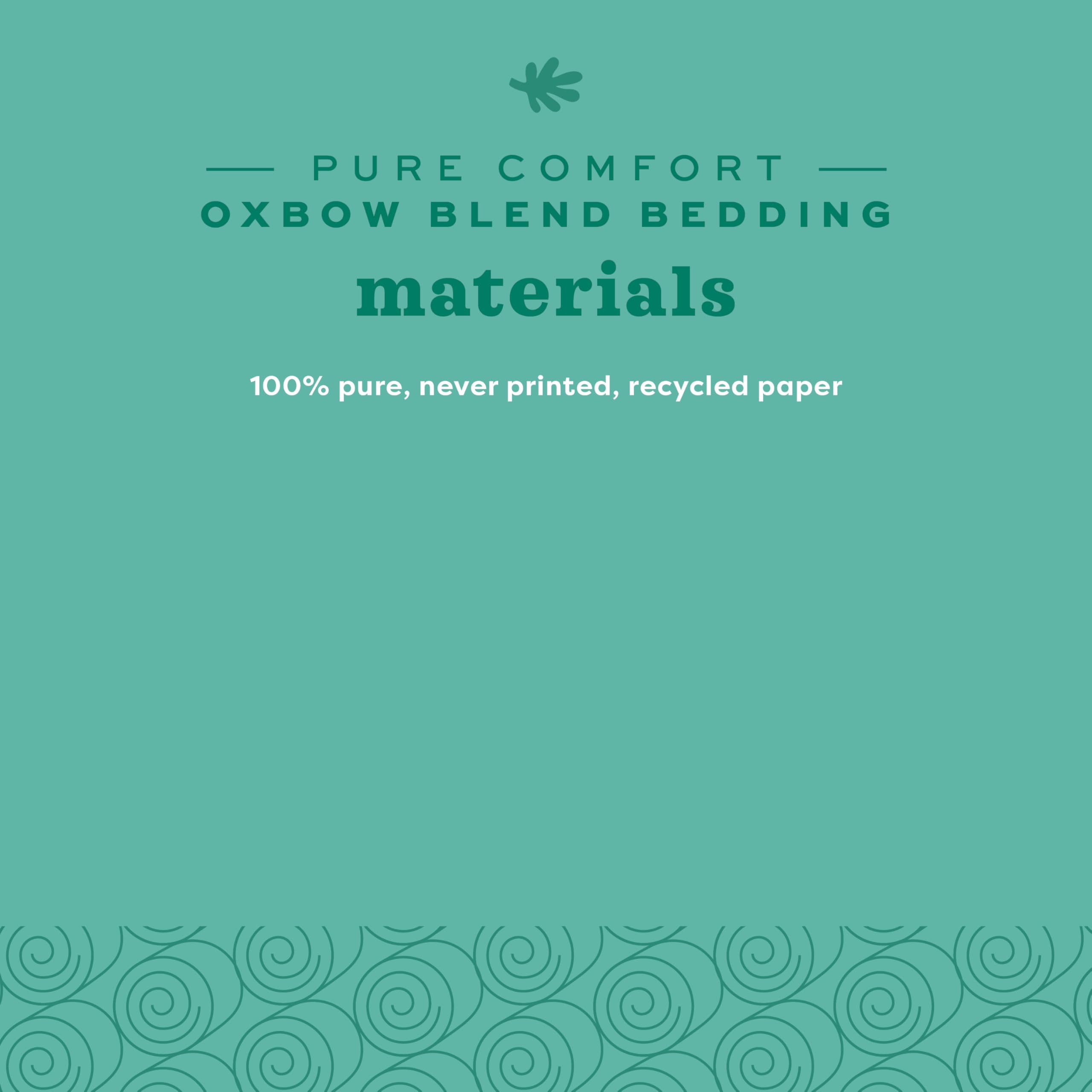 Oxbow Pure Comfort Bedding: caja de arena más limpia para roedores.