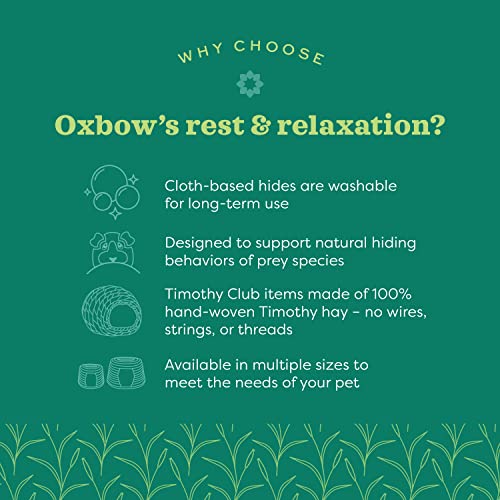 Oxbow refugio para conejos sin cables: escondite seguro.