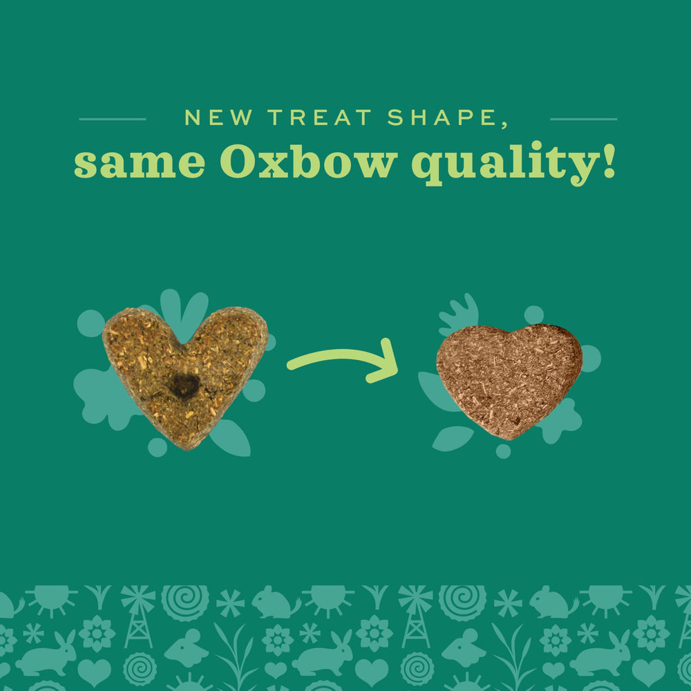 Golosinas Oxbow Simple Rewards naturales sin colorantes.