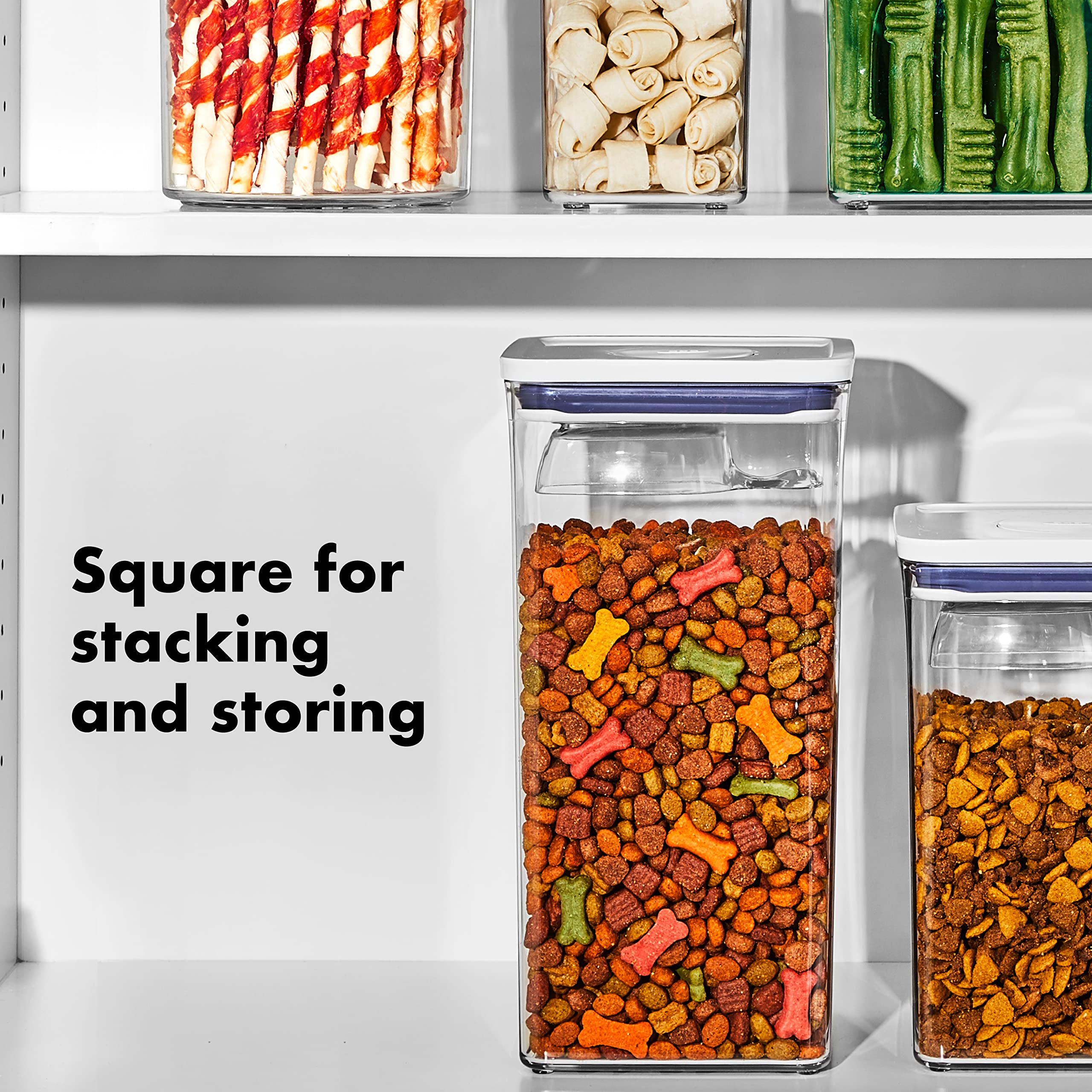 Desmontaje para limpieza de OXO Pet Pop facilita el mantenimiento.