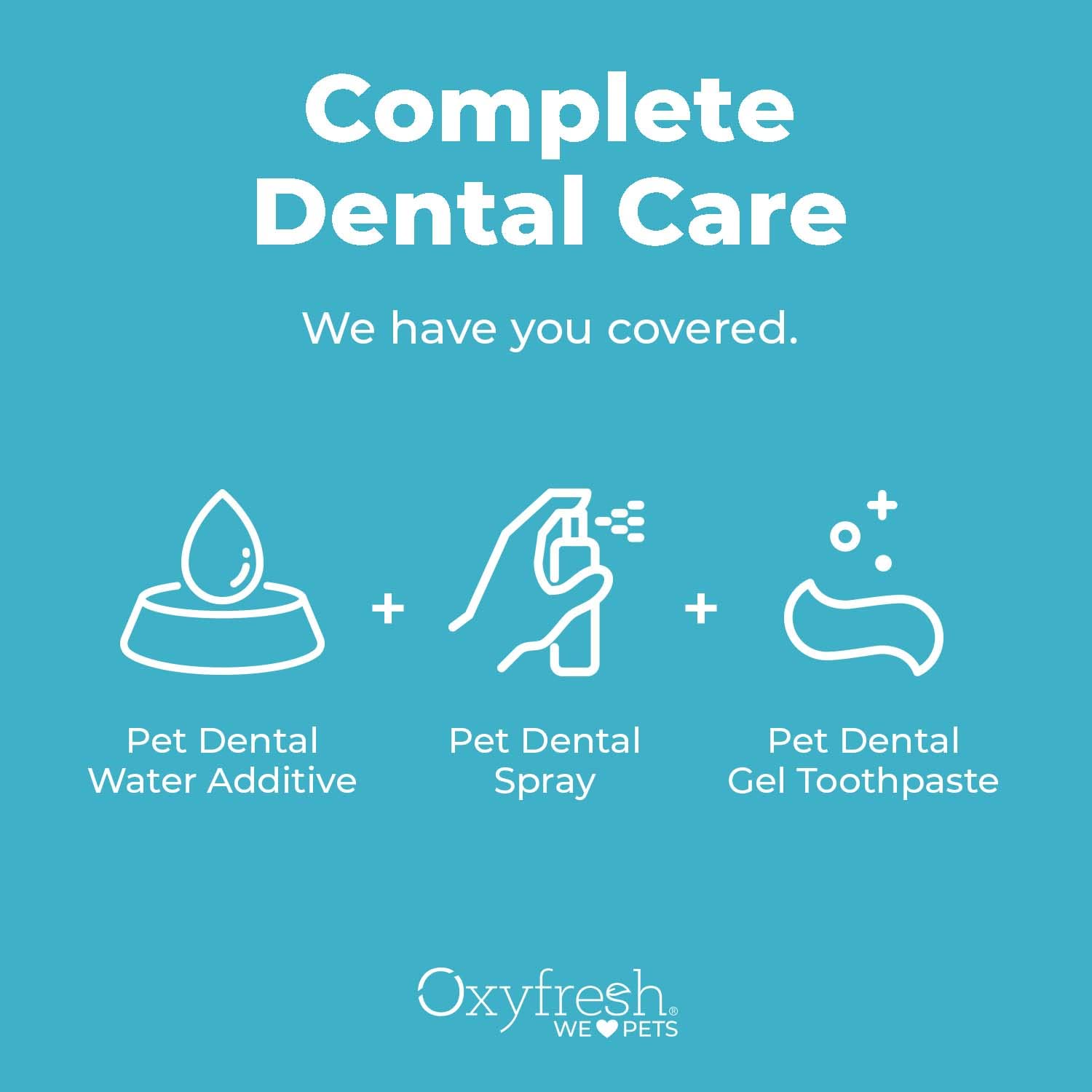 Oxyfresh dientes y encías saludables, apoyo dental opcional