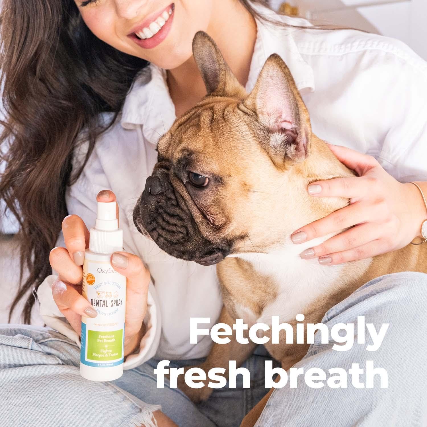 Oxyfresh ingredientes seguros y sin alcohol para mascotas