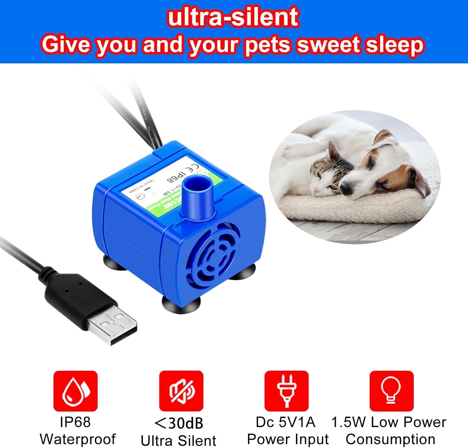 OYES DR-DC160 incluye adaptador 5V-1A para una instalación rápida y segura.