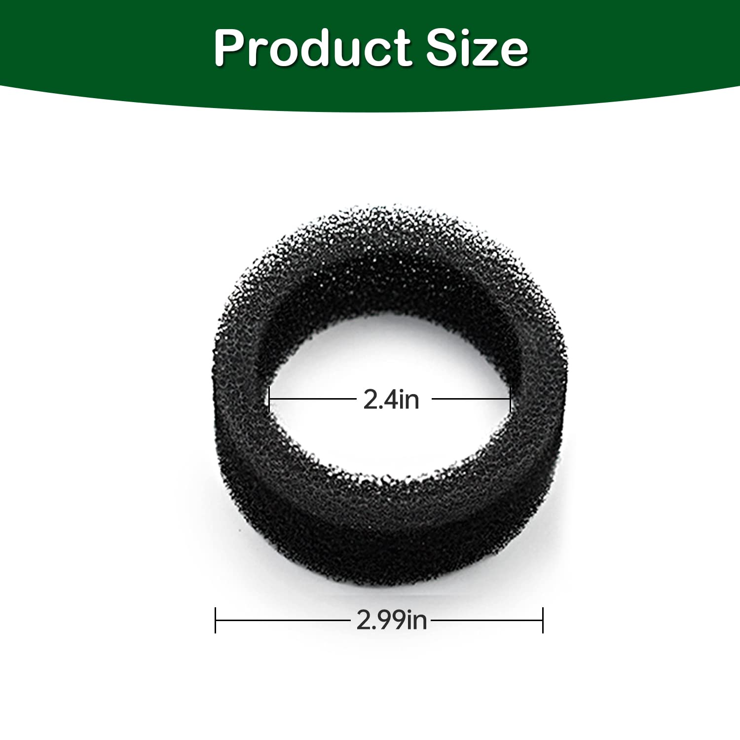Filtro OYES para fuente de gatos, protege la bomba y reduce impurezas.
