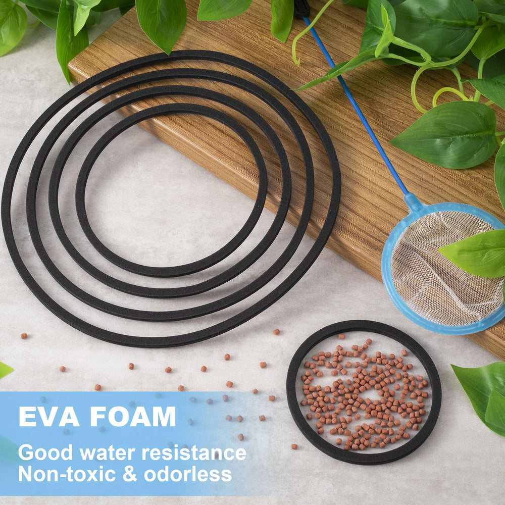 PAGOW anillo de alimentación para pez de 21 cm, compatible con plantas flotantes