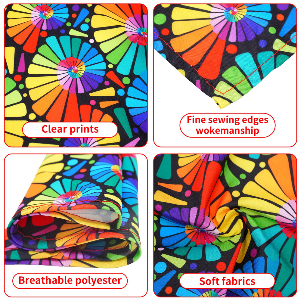 Bandana Pride XL de Pai Sence, 65x45x45 cm, cómodo para razas grandes.