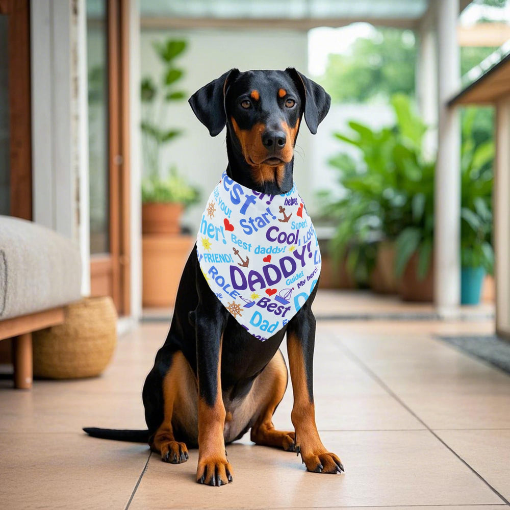 Bandana Pai Sence ideal para fiestas y momentos familiares con tu mascota.