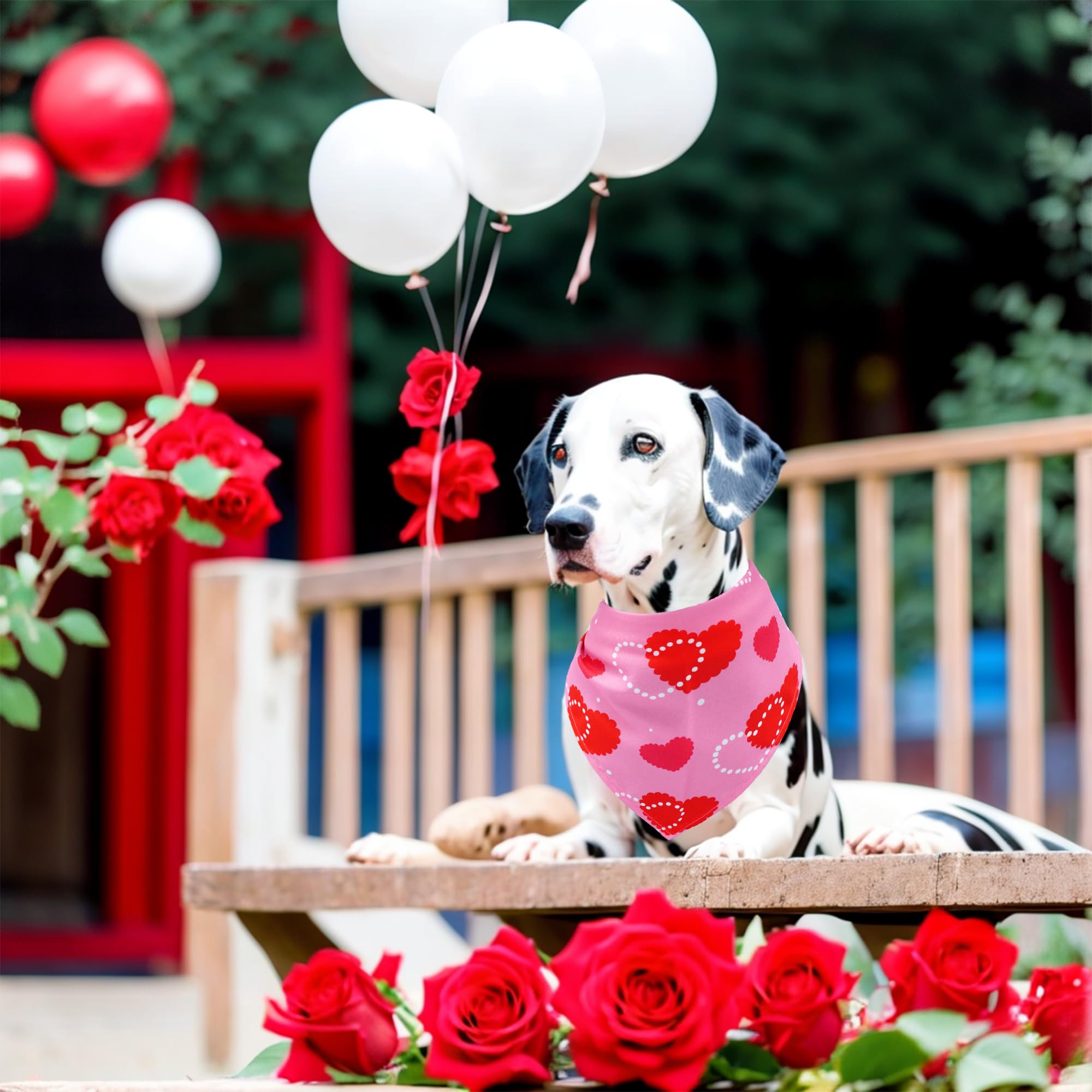 Bandana Pai Sence con diseño besos, añade estilo en eventos