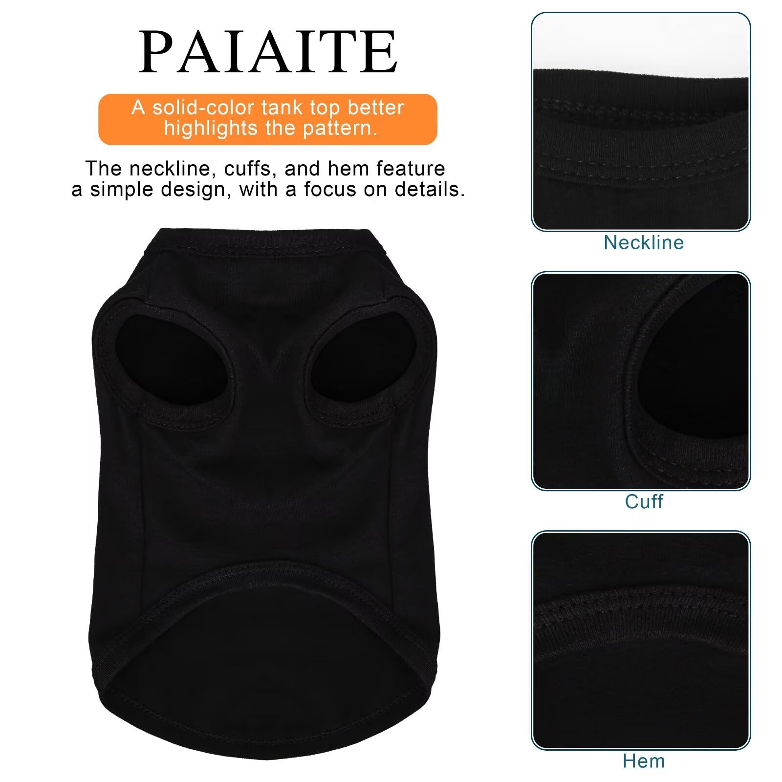 Instrucciones de cuidado Paiaite: etiqueta y cuidado suave