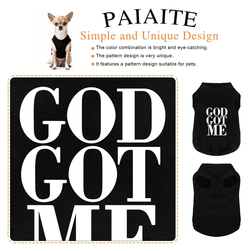 Paiaite camiseta de perro con gráfica atractiva, ideal para juego