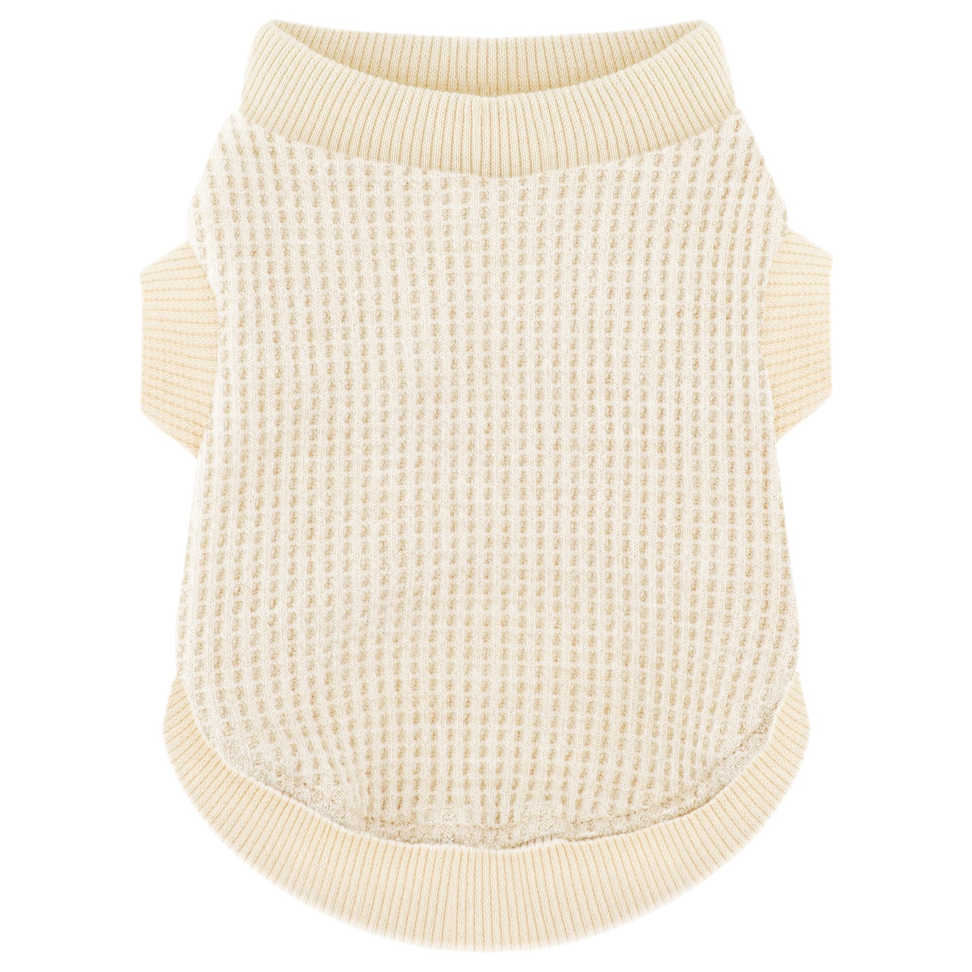 Paiaite: camiseta para perro pequeño, ajuste elástico para paseos con clima frío.