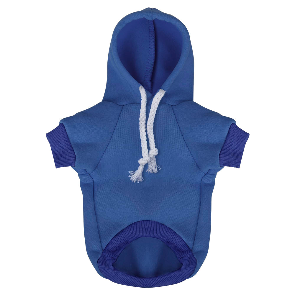 Paiaite sudadera azul para chihuahua, diseño de cara de perro, estilo distintivo para salidas