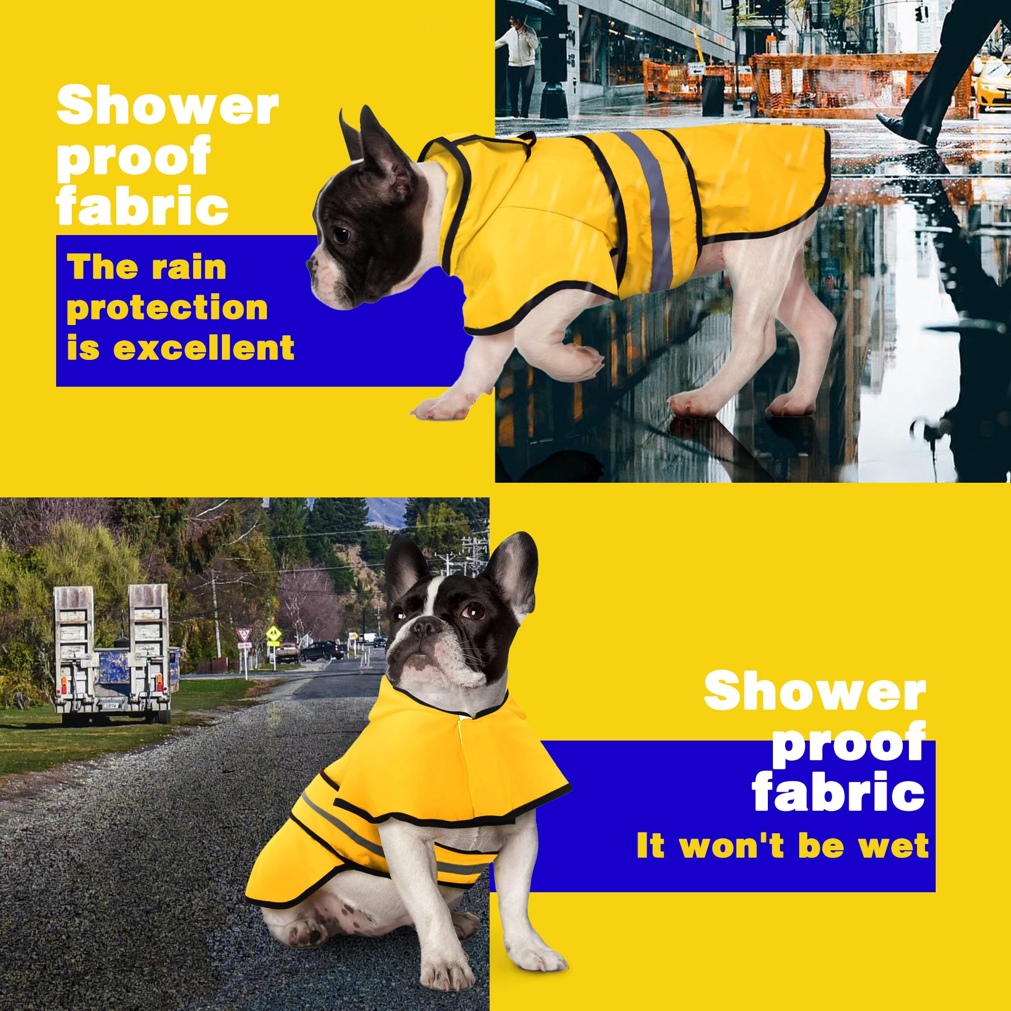 Ajuste seguro en Paiaite abrigo para perros de diferentes tamaños