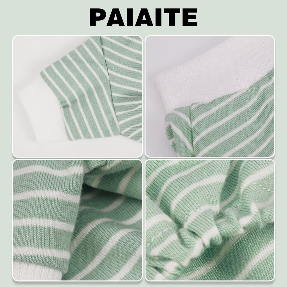 Paiaite Pijama para perro, textura de algodón suave, sensación agradable