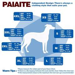 Paiaite pijamas para perro con rayas verdes, tela suave de algodón