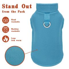 Paiaite pullover fácil de poner para perro durante salidas.