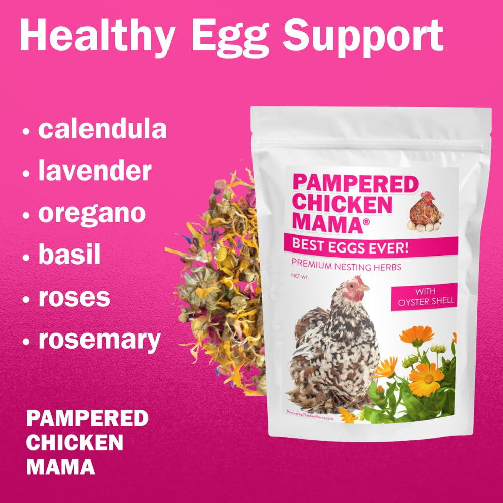 Fórmula experta de Pampered Chicken Mama para atraer ponedoras
