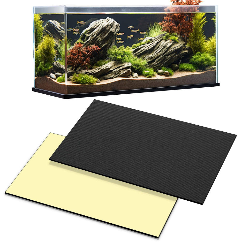 Pangda nivelación tanque acuario 38x60 cm, distribución de peso para mayor estabilidad.