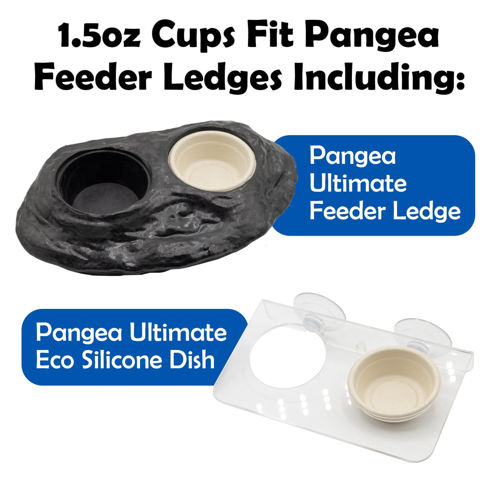 Compatibilidad con ledges y bandejas de Pangea, organización limpia del hábitat.