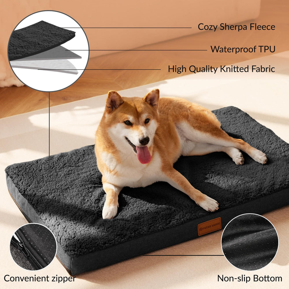 Funda removible de la cama Patas Lague, lista para lavado