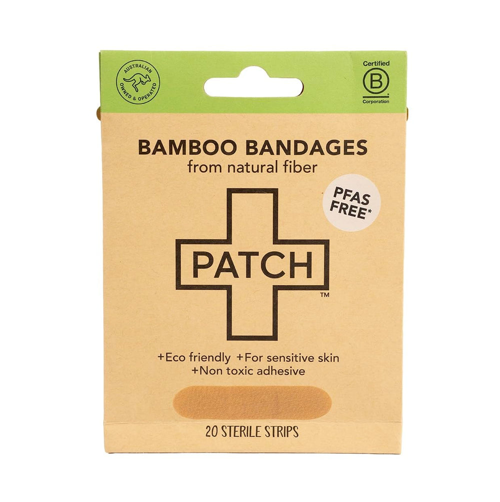 PATCH Bandajes de bambú suave para piel sensible y comodidad diaria.