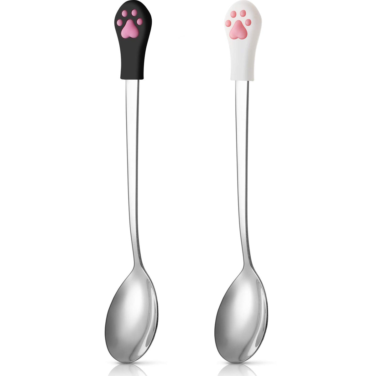 Patelai cuchara para lata de comida de mascotas en acero inoxidable, fácil de recoger desde el fondo.