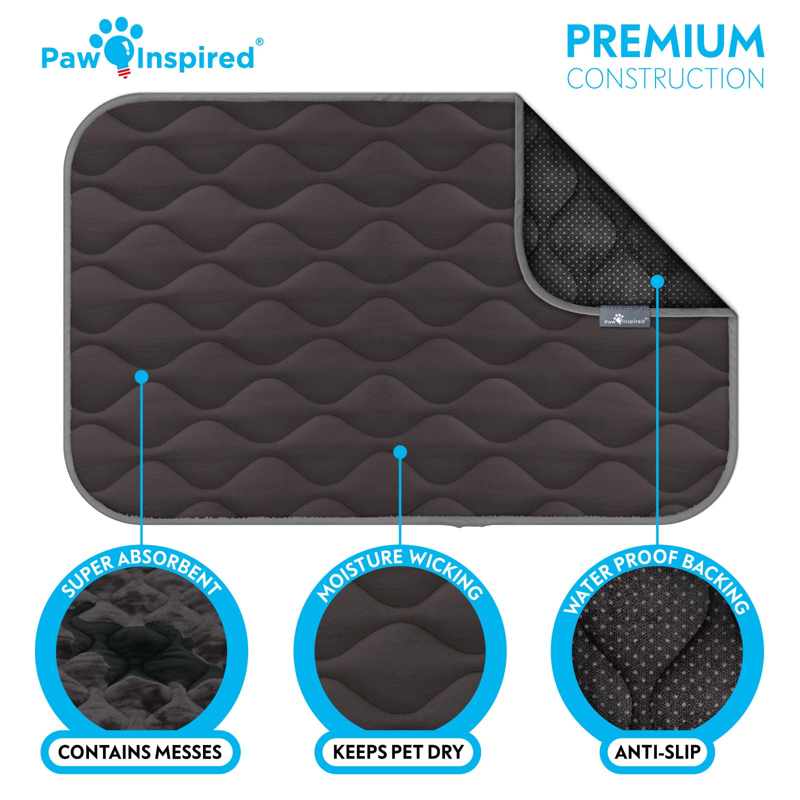 Paw Inspired ajuste a jaula de 36 pulgadas 22x35 para un ajuste perfecto