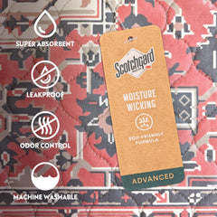 Paw Inspired base impermeable con silicona antideslizante para mayor seguridad.