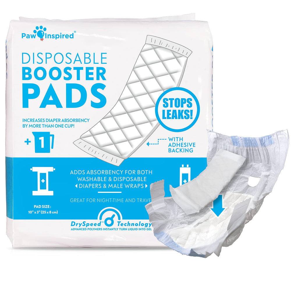 Paw Inspired booster pañal interior: mayor absorción para periodos prolongados.