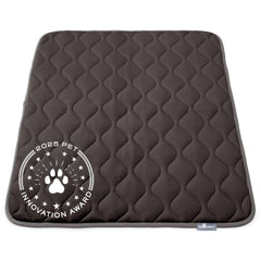 Paw Inspired cama para jaula lavable, gris, cómoda para perros.