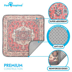 Paw Inspired capa absorbente y duradera para control de humedad.