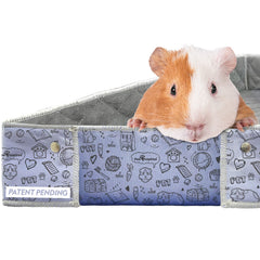 Paw Inspired Critter Box Liner con lados elevados para evitar derrames y dejar limpio