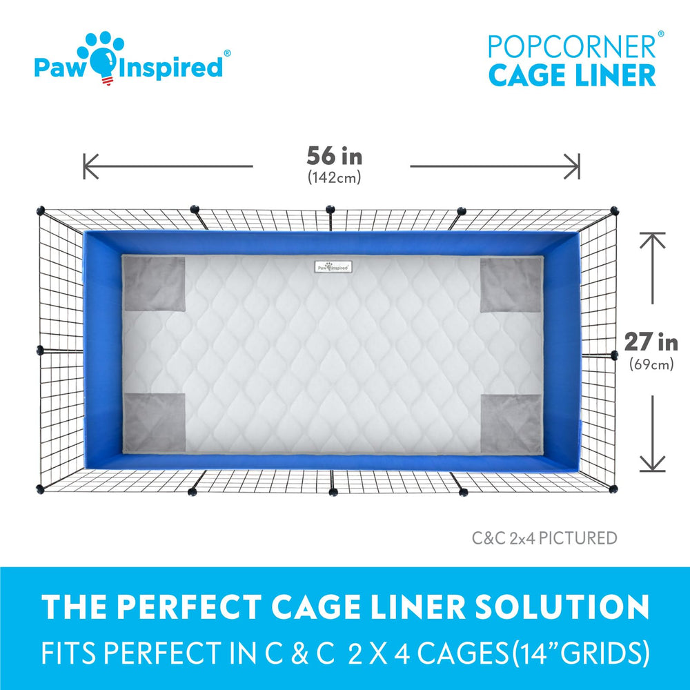 Paw Inspired PopCorner fondo impermeable para evitar fugas y humedad